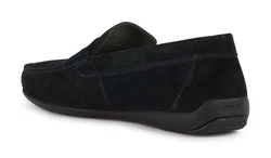 Geox U ASCANIO C Mokassin Loafer Pennyloafer Slipper Dunkelblau/Blau/Hellblau