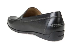 Geox Herren Slipper U SIRON A Dunkelgrün/Schwarz/Braun
