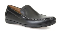 Geox Herren Slipper U SIRON A Dunkelgrün/Schwarz/Braun