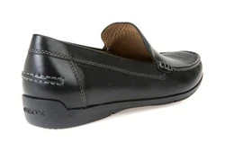 Geox Herren Slipper U SIRON A Dunkelgrün/Schwarz/Braun