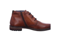 bugatti Stiefelette Marcello I Braun/Beige/Rot