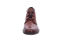 bugatti Stiefelette Marcello I Braun/Beige/Rot