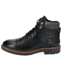 Pantofola d'Oro Stiefelette Schnürstiefelette Schwarz