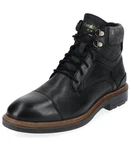 Pantofola d'Oro Stiefelette Schnürstiefelette Schwarz