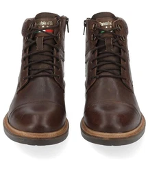 Pantofola d'Oro Stiefelette Schnürstiefelette Braun/Dunkelbraun