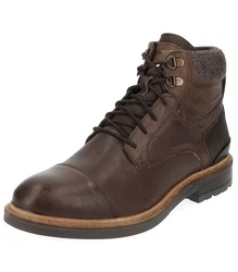 Pantofola d'Oro Stiefelette Schnürstiefelette Braun/Dunkelbraun