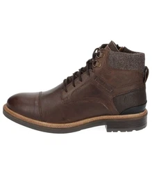 Pantofola d'Oro Stiefelette Schnürstiefelette Braun/Dunkelbraun