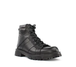 Celal Gltekin Schnürstiefel High-Top Leder-Boots mit Warmfutter 550-769