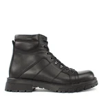 Celal Gltekin Schnürstiefel High-Top Leder-Boots mit Warmfutter 550-769