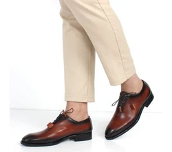 Celal Gltekin Schnrschuh 552-04 Braun/Dunkelbraun