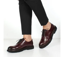 Celal Gltekin Schnürschuh Braun/Dunkelrot/Bordeaux