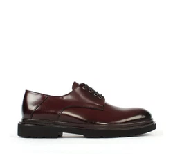 Celal Gltekin Schnürschuh Braun/Dunkelrot/Bordeaux