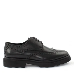 Celal Gltekin 395-2862 Schnrschuh Klassisches Brogue-Design mit modernem Blockabsatz.