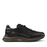Celal Gültekin Schnürschuh Dynamisches Design 395-2800 Schwarz/Braun/Dunkelgrün/Dunkelbraun