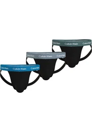 String JOCK STRAP 3PK (Packung, 3-St., 3er-Pack) mit Logo-Elastikbund