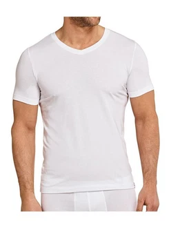 Schiesser Long Life Soft V-Neck Shirt 