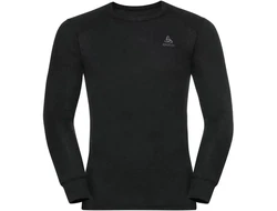 Odlo Funktionsunterhemd BL TOP CREW NECK L/S ACTIVE WA schwarz