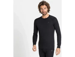 Odlo Funktionsunterhemd BL TOP CREW NECK L/S ACTIVE WA schwarz