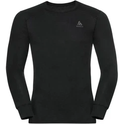 Odlo Funktionsunterhemd BL TOP CREW NECK L/S ACTIVE WA schwarz