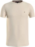 Tommy Hilfiger T-Shirt STRETCH SLIM FIT TEE mit Rundhalsausschnitt Khaki/Beige/Braun