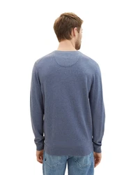 TOM TAILOR Pullover Hellblau/Grau/Blau