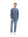 TOM TAILOR Pullover Hellblau/Grau/Blau TOM TAILOR Pullover Hellblau/Grau/Blau