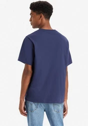 Levi's Rundhalsshirt RELAXED FIT TEE Blau/Dunkelblau/Rot