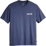 Levi's Rundhalsshirt RELAXED FIT TEE Blau/Dunkelblau/Rot