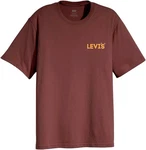 Levi's Rundhalsshirt RELAXED FIT TEE Rot/Braun
