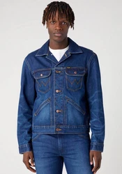 WRANGLER Übergangsjacke '124MJ' gebraucht dunkel