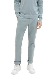 TOM TAILOR Chinohose Hellblau/Blau/Grau