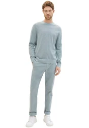 TOM TAILOR Chinohose Hellblau/Blau/Grau