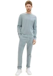TOM TAILOR Chinohose Hellblau/Blau/Grau