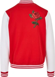 Mister Tee Rose College Jacket Rose