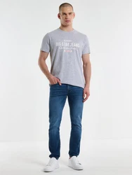 BIG STAR Skinny-fit Jeans DERIC Blau/Dunkelblau