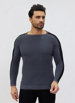 Denim Distriqt Strickpullover Extravaganter Feinstrick