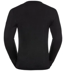 Odlo Funktionsunterhemd BL TOP Crew Neck L/S MERINO 20 SCHWARZ