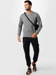 Lyle & Scott Sweatshirt Basic Grau/Dunkelgrau