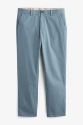 Next Chinohose Straight Fit mit Stretch Grau/Blau/Hellblau