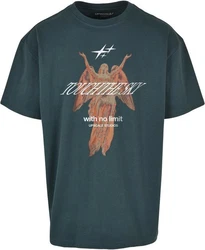 MT Upscale T-Shirt Touch the Sky Dunkelgrün/Türkis/Grün