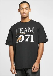 Starter Black Label T-Shirt Starter Team 1971 Oversize Tee Schwarz/Rot