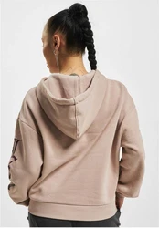 Thug Life Kapuzenpullover Caution Hoody Beige/Rosa/Braun
