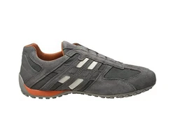 Geox SNAKE Herren Slipper Sneaker grau