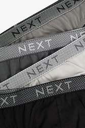 Next Slip Unterhosen (4-St) Grau/Dunkelgrau/Hellgrau/Braun