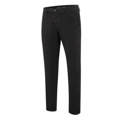 MAC 5-Pocket Hose Driver Chinohose Schwarz/Dunkelgrau