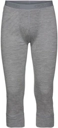 Odlo Lange Unterhose BL Bottom 3/4 MERINO 200 grau melange (10420)