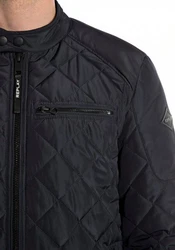 Replay Jacke Saber Mid (84442) Grau/Schwarz/Dunkelblau/Dunkelgrau