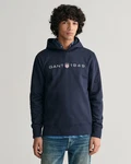 Gant Sweatshirt Hoodie PRINTED GRAPHIC HOODIE blau