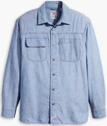 Levi's Hemd LS AUBURN WORKER Hellblau/Blau