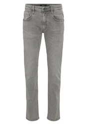 Replay Slim-fit Jeans ANBASS HYPERFLEX BIO Hellgrau/Grau